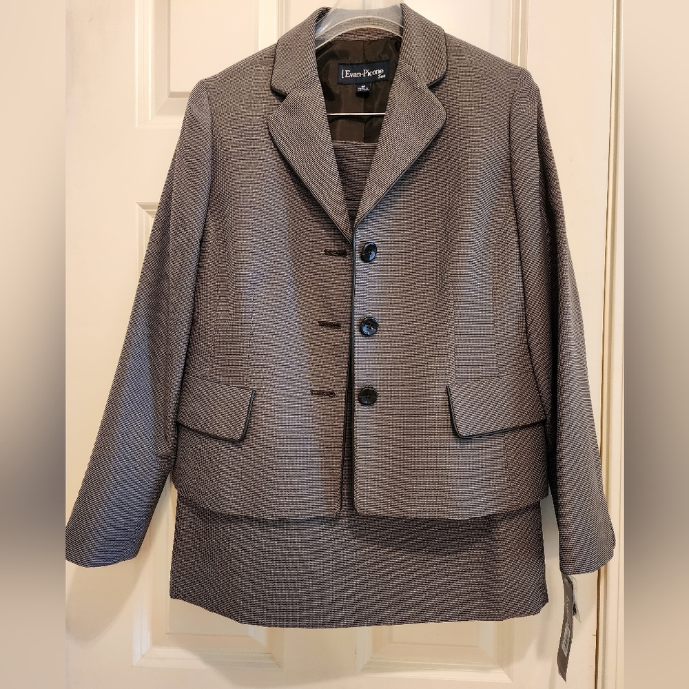 Evan Picone Blazer and Skirt Set